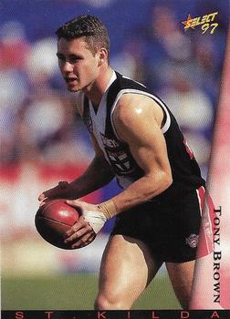 1997 Select AFL Ultimate Series #117 Tony Brown Front